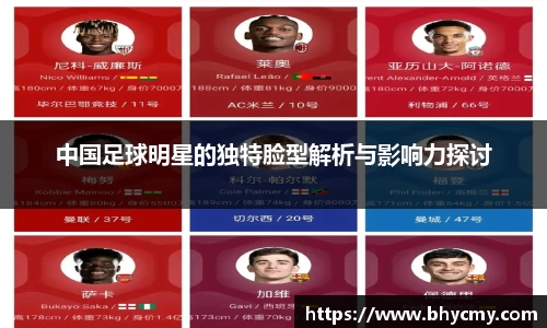 中国足球明星的独特脸型解析与影响力探讨